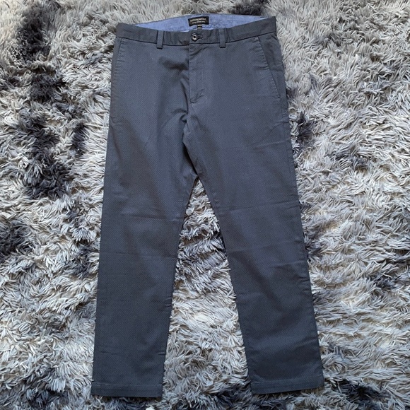 Banana Republic Navy Printed Chinos - Picture 3 of 4